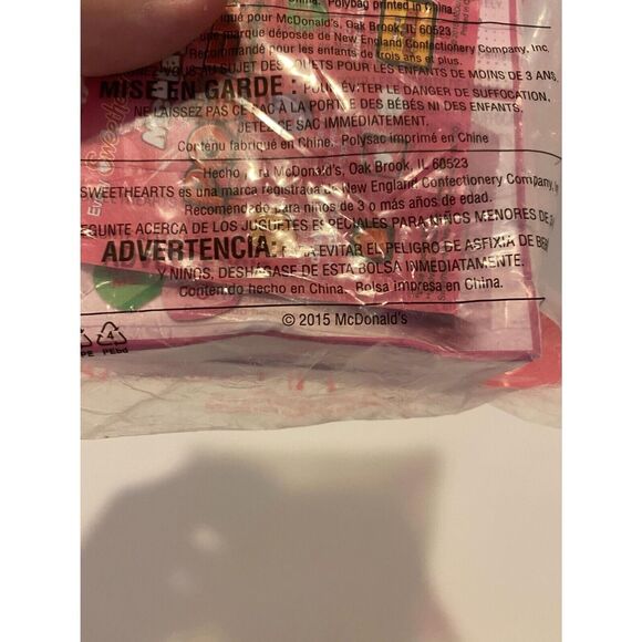 McDonald’s 2015 Sweethearts Hug Me #5 Plush Happy Meal Toy - Picture 5 of 5